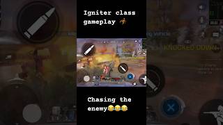 Igniter class gameplay chasing the enemy🥷🏻 callofduty callofdutymobile gaming codmobile fyp [upl. by Salocin]