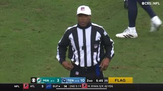 NFL Referee gets crowd’s attention before making a call [upl. by Anailuj]