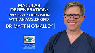 Amsler Grid Helps Protect Vision for AMD Patients  Eye Surgeons Associates [upl. by Lamaj94]