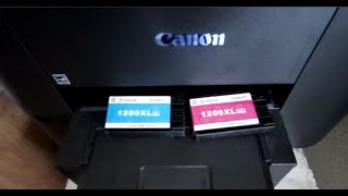 Replace Print Cartridge on Canon Maxify MB2720 with Remanufactured Ink [upl. by Elsbeth]