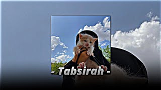 Tabsirah  Slowed  Reverb  nasheed [upl. by Urina244]