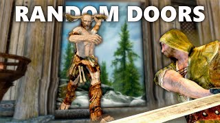 Can You Beat Skyrim With All Doors Randomised [upl. by Odrautse433]