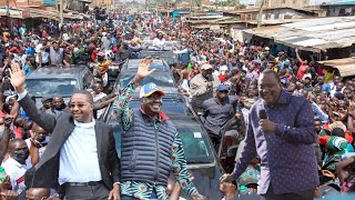 LIVERAILA ODINGA AND UHURU KENYATTA LEADS OFFICIAL MAANDAMANO IN NAIROBI [upl. by Ettevroc125]