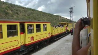 Le Train Jaune from Villefranche Vernet les Bains France [upl. by Loy]