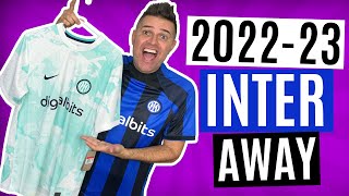 🌎 BROTHERS OF THE WORLD  Nike 202223 Inter Milan Away jersey  Review amp Unboxing [upl. by Bradley]