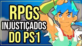 10 RPGs de PS1 que MERECEM mais RECONHECIMENTO [upl. by Hardi]