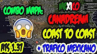 Como instalar MAPA de Mexico Coast to Coast y CanaDream ATS 137 │Trafico mexicano ATS 137│MOD ATS [upl. by Cirdor320]