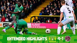 Extended Highlights  Yeovil Town 41 Taunton Town [upl. by Oelak]