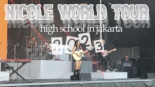 NIKI high school in jakarta  VANCOUVER 2023 [upl. by Letsyrc]