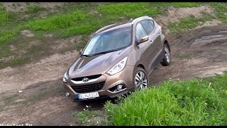 Best offroad test Hyundai ix35 4x4 on offroad polygon [upl. by Eejan324]