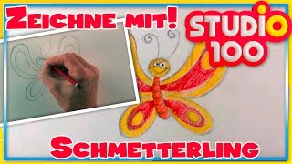 Schmetterling  Zeichnen lernen für Anfänger  Schritt für Schritt [upl. by Oinimreh]