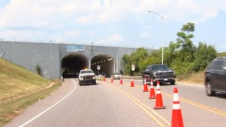 Airport Road Runnel undergoing maintenance [upl. by Evannia902]