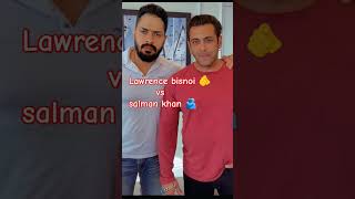 Lawrence bisnoi vs salman khan colleb shorts [upl. by Naitsihc]