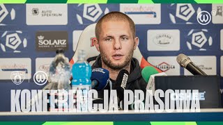 Dawid Szulczek po meczu Puszcza Niepołomice  Warta Poznań [upl. by Lindeberg628]