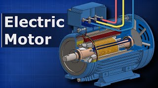 How Electric Motors Work  3 phase AC induction motors ac motor [upl. by Aillil]