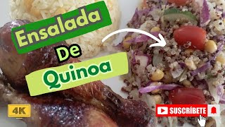 ✨Rica y Deliciosa Ensalada de Quinoa [upl. by Ramal]