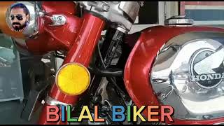 Honda RoadMaster CD 200  Repaint and ReFurbish BILAL BIKER 2023 [upl. by Adlar]