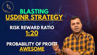 Blasting USDINR Strategy  RR Ratio 120  Superb Probability of Profit  Must Watch [upl. by Ahsetra111]