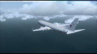 P8 Poseidon Approach Landing and Takeoff at Grantley Adams InternationalTBPB [upl. by Shara684]