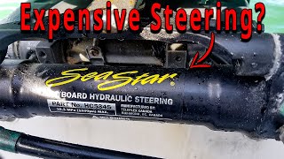 Cheap Hydraulic Boat Steering [upl. by Zrike]