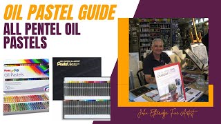 A guide to the 3 types of Pentel Oil Pastels [upl. by Carley973]