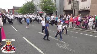 Derrylee FB  Portadown District No 5 Return Parade 2024 [upl. by Neik406]