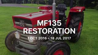 Massey Ferguson 135 Restoration [upl. by Oisor]