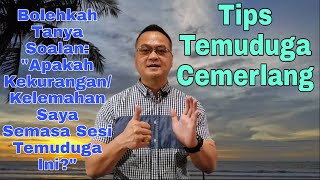 Tips Temuduga Bolehkah Tanya Soalan quotApakah KelemahanKekurangan Saya Semasa Temuduga Iniquot [upl. by Baerman]