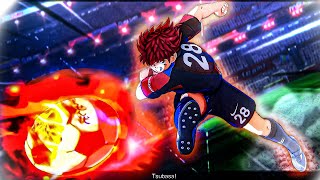 Tsubasa vs Michael  Captain Tsubasa  Barcelona vs Atletico Madrid [upl. by Arim528]