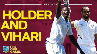 Jason Holder Takes 577 amp Hanuma Vihari Hits 111  Windies v India  Test Innings Highlights 2019 [upl. by Yattirb430]