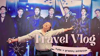 Travel Vlog  Visiting BTS exhibition in LA 💜 [upl. by Marita485]