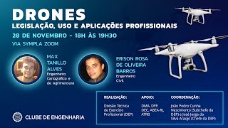 Drones Legislação uso e aplicações profissionais [upl. by Krongold]