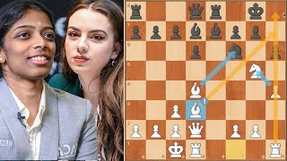 💎 Mikhail Tal reencarno en VAISHALI y le sacrifica todo en Ajedrez a SALIMOVA [upl. by Henn]