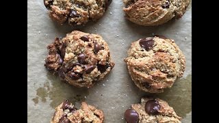 Paleo Chocolate Chip Cookies [upl. by Rockel]