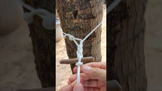 Rope Tricks and Knots Rope Skills You Must Know knots shorts [upl. by Ariajaj]