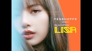 Blackpink Lisa Killed This Drop With PENSHOPPE BlackpinkLisaForPENSHOPPE [upl. by Herby]