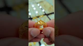 Stunning Gold Finger Ring  Ultimate Elegance and Style gold ring womenfingerringsshorts viral [upl. by Lieno]