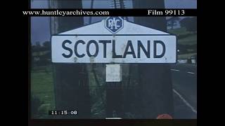 Gretna Green in the 1950s Archive film 99113 [upl. by Geller53]