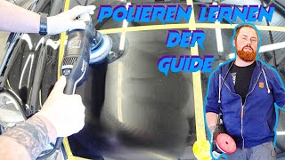 Polieren lernen mit Poliermaschine  Der Guide  Exzentermaschine mit verschiedenen Pads [upl. by Cameron339]