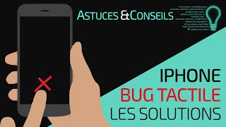 iPhone📱 Astuces et Conseils pour un écran tactile qui ne fonctionne plus 🔧 [upl. by Marco]