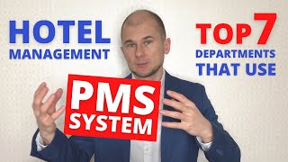 Hotel Management Course TOP 7 Departments That Use Hotel PMS Hotel Management Career for Beginners [upl. by Bradly]