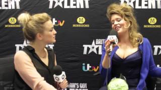 Britains Got Talent Star Lettice Rowbotham Is Hilarious To Interview [upl. by Aratehs402]