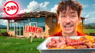 Eating At SKETCHY Restaurants For 24 Hours Kentucky [upl. by Sosthenna]