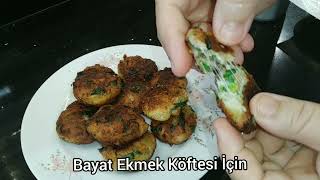 Bayat Ekmek Köftesi bayatekmekköftesi [upl. by Adlecirg]