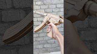 Cardboard ar15 reload reload ar15 gun cardboard diy cardboardgun shorts [upl. by Deeyn336]