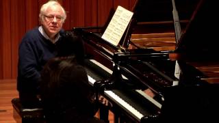 Guildhall Masterclass Richard Goode Piano Masterclass  Marina Koka [upl. by Rafi326]