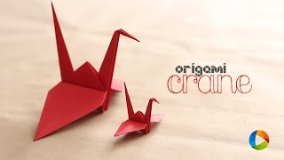 How to Make  Origami Crane [upl. by Ellimahs710]