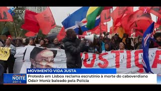 Protesto em Lisboa reclama escrutínio à morte do caboverdiano Odair Moniz baleado pela [upl. by Aninat]