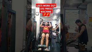 LEGS WORK OUT LEGS PRESS MACHINE 🦵 JMVLOG2020 trending motivation shortvideo [upl. by Amathiste394]