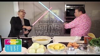 TORTILLA PATATAS Star Wars  Alberto Chicote y Arturo Parroquia [upl. by Nosidda]